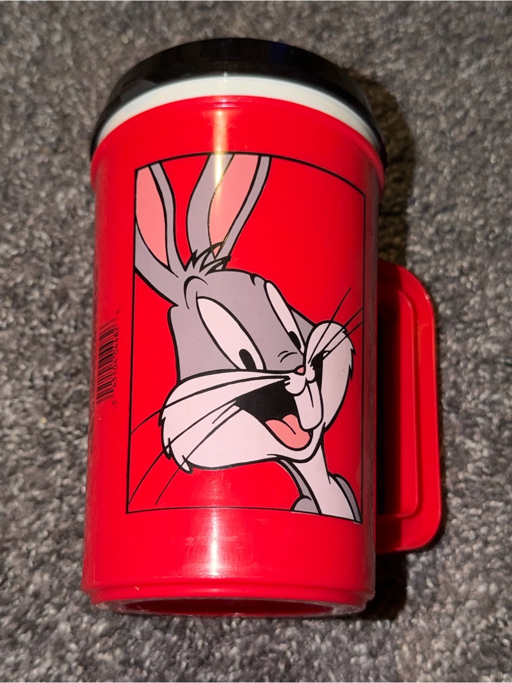 Super Thermo Warner Bros. Looney Tunes Bugs Bunny Character Cup Collectible VTG.